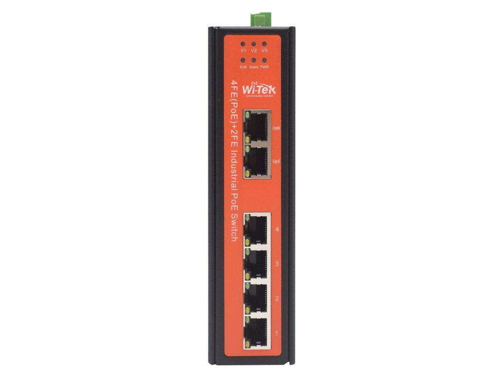 Комутатор/Суич Wi-Tek WI-PS206-I V2на ниска цена с бърза доставка - BestPC.BG