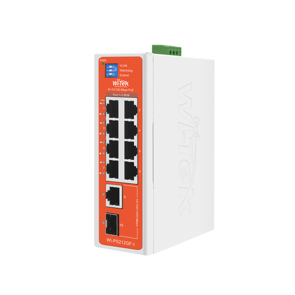 Комутатор/Суич Wi-Tek WI-PS212GF-I V2на ниска цена с бърза доставка - BestPC.BG