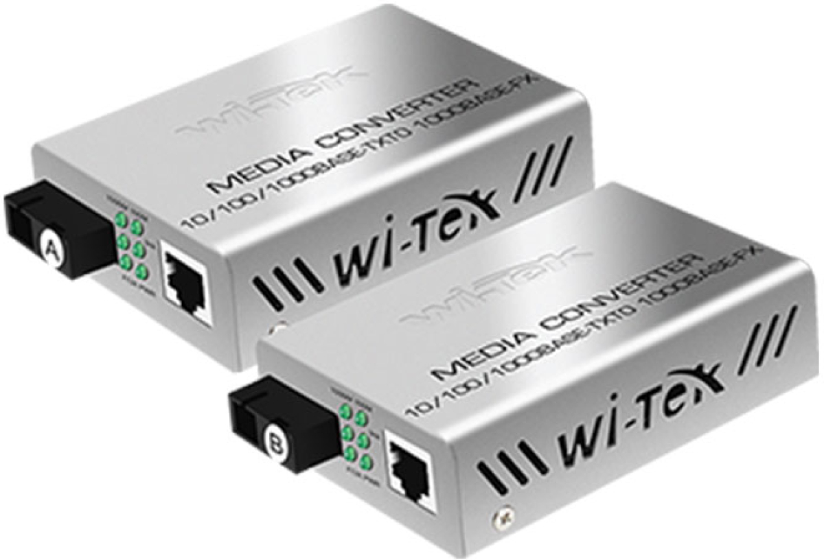 Медия конвертор Wi-Tek WI-MC101Gна ниска цена с бърза доставка - BestPC.BG