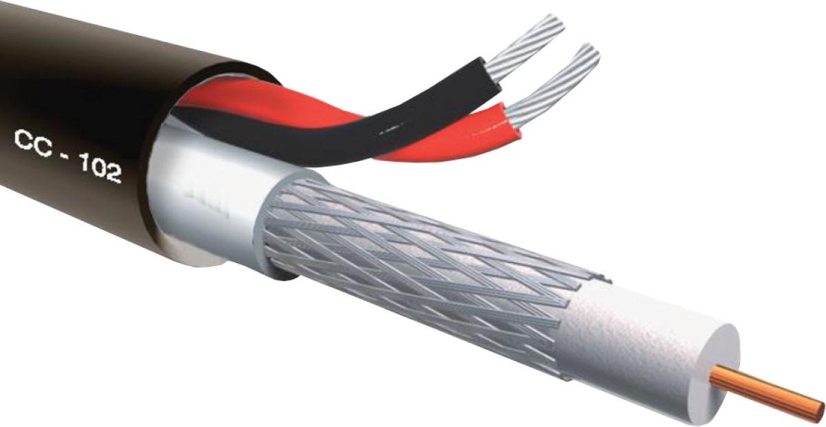 Коаксиален кабел Микро-коаксиален кабел Mini RG59+2x0,5, 100 метрана ниска цена с бърза доставка - BestPC.BG