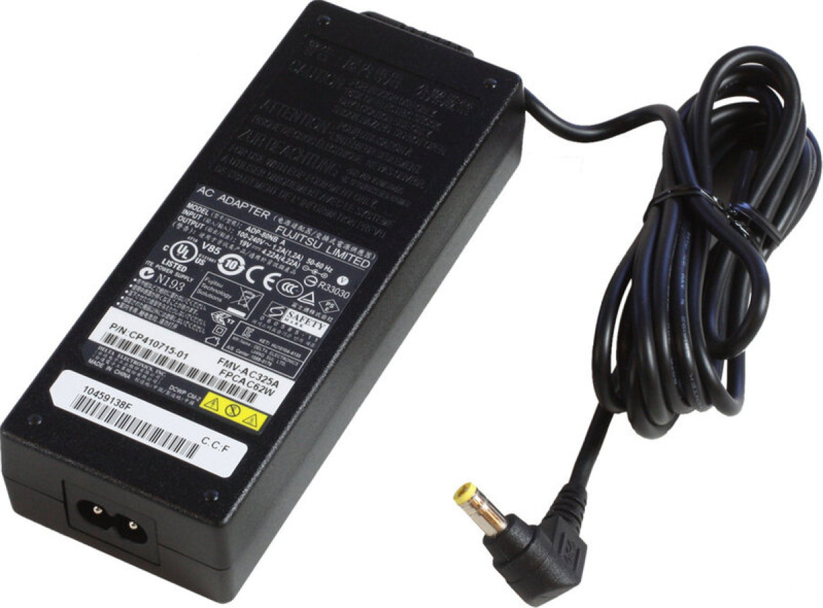 Захранване за лаптоп Fujitsu, 80W/19V/4.22A, букса - 5.5мм 2.5ммна ниска цена с бърза доставка - BestPC.BG