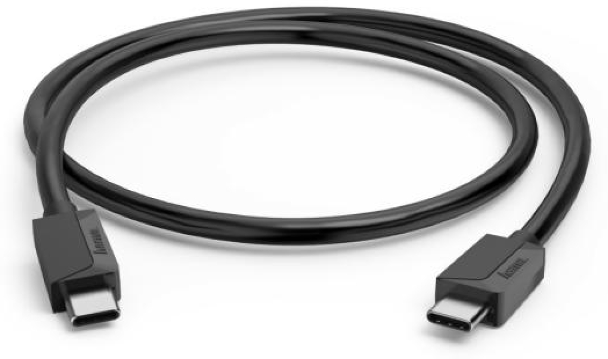 HAMA Кабел USB-C, E-Marker, USB 3.2 Gen2, 10 Gbit-s, 5 A, 100 W, 200787на ниска цена с бърза доставка - BestPC.BG