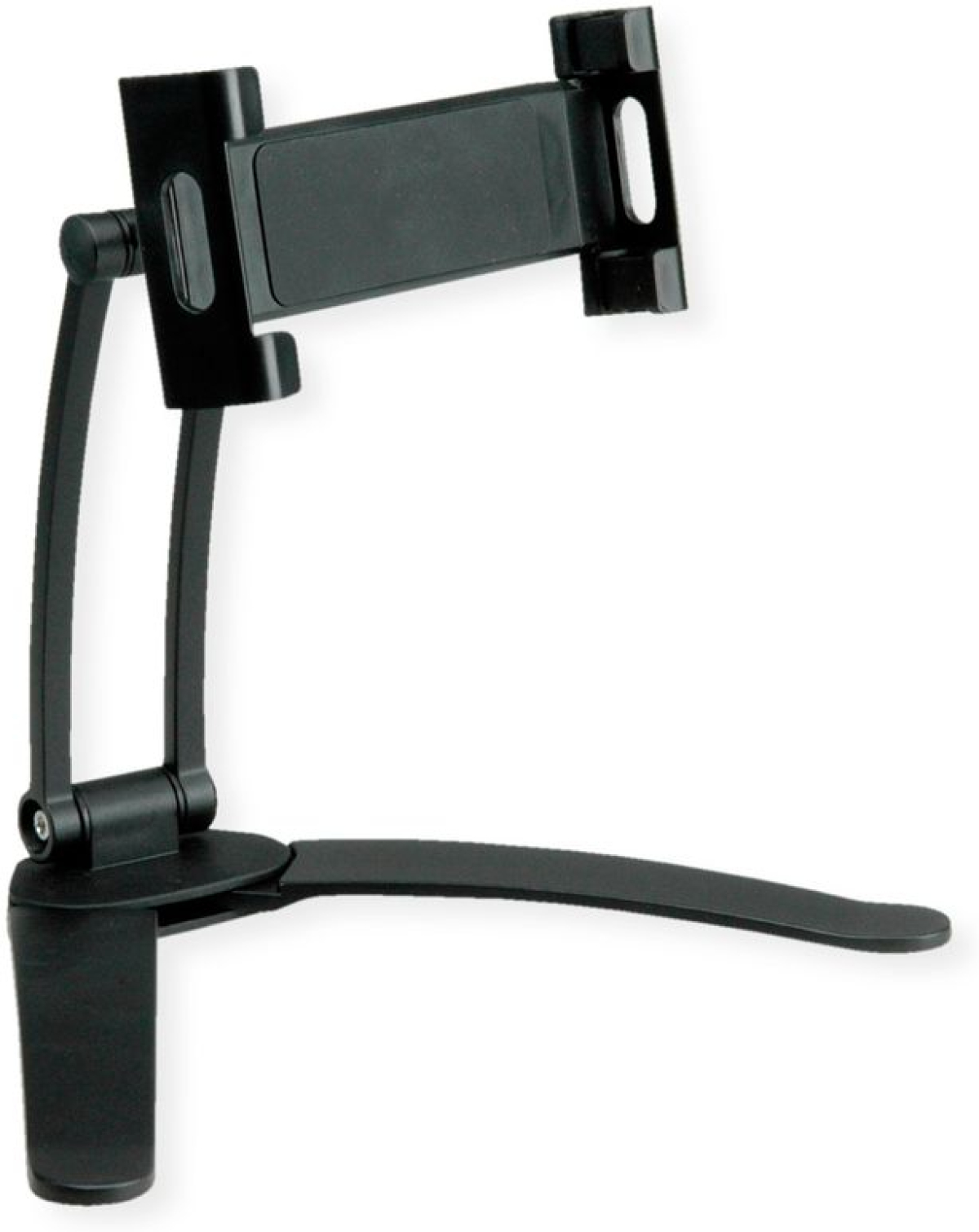 Аксесоар за таблет VALUE 17.99.1192 :: Стойка за таблет 5.5"-12.9" за бюро - стена, чернана ниска цена с бърза доставка - BestPC.BG