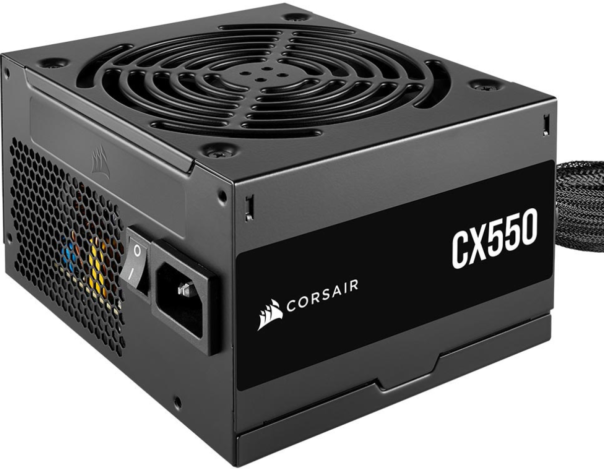 Захранване Corsair CX550, ATX, 120 мм, Модулно, 88%, 80 Plus Bronzeна ниска цена с бърза доставка - BestPC.BG