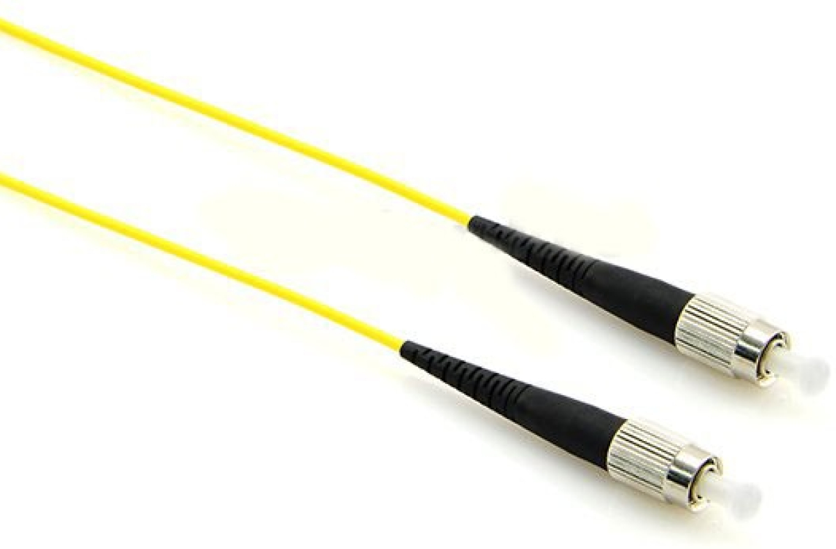 Оптична пач корда FC-APC-FC-АPC, симплекс, сингъл мод OS2, 3 мм диаметър, 2 метрана ниска цена с бърза доставка - BestPC.BG