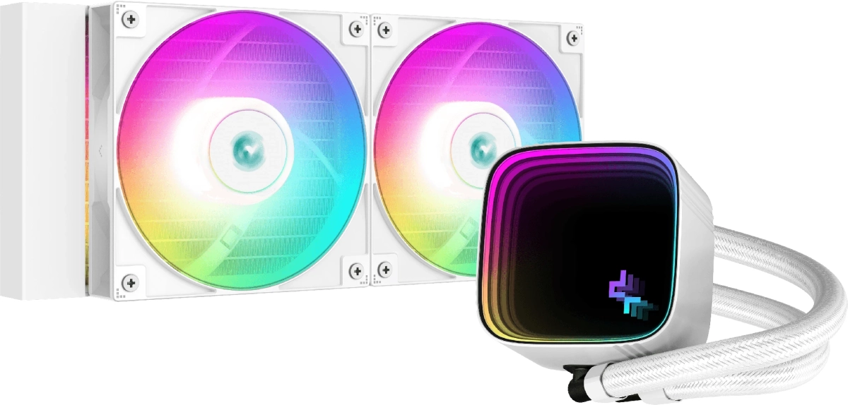 Водно охлаждане DeepCool R-LS520-WHAMMM-G-1 Water Cooling LS520 SE White - Addressable RGBна ниска цена с бърза доставка - BestPC.BG