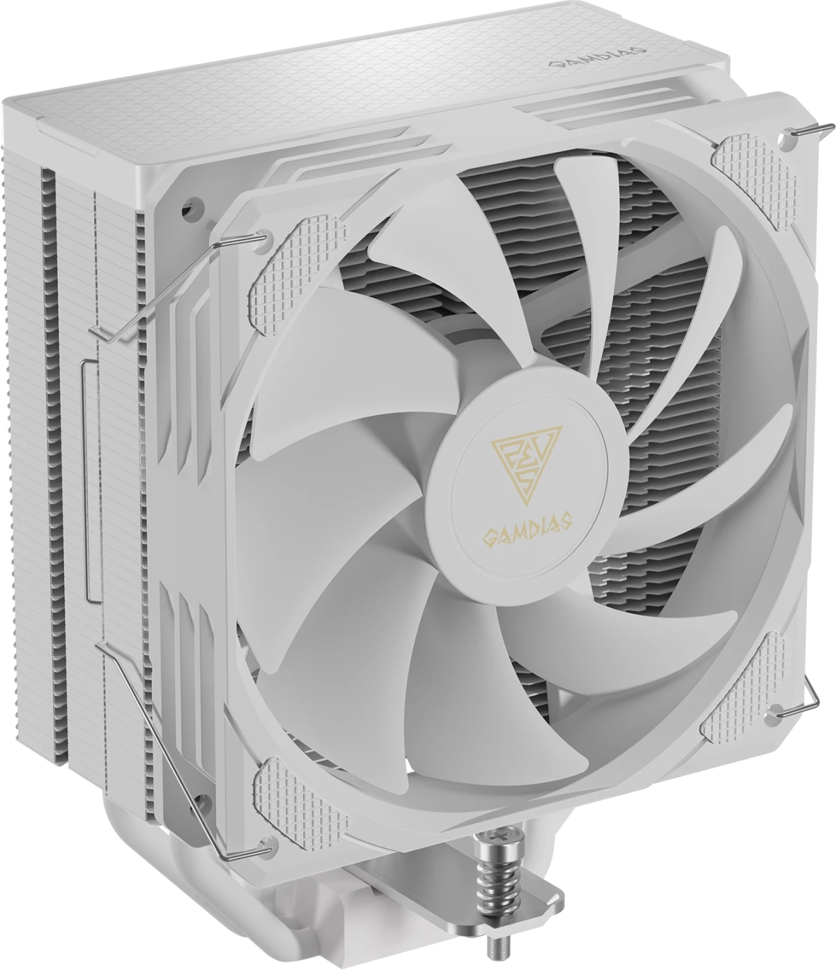 Gamdias охладител CPU Cooler - BOREAS E2 410 White - LGA1700-AM5на ниска цена с бърза доставка - BestPC.BG