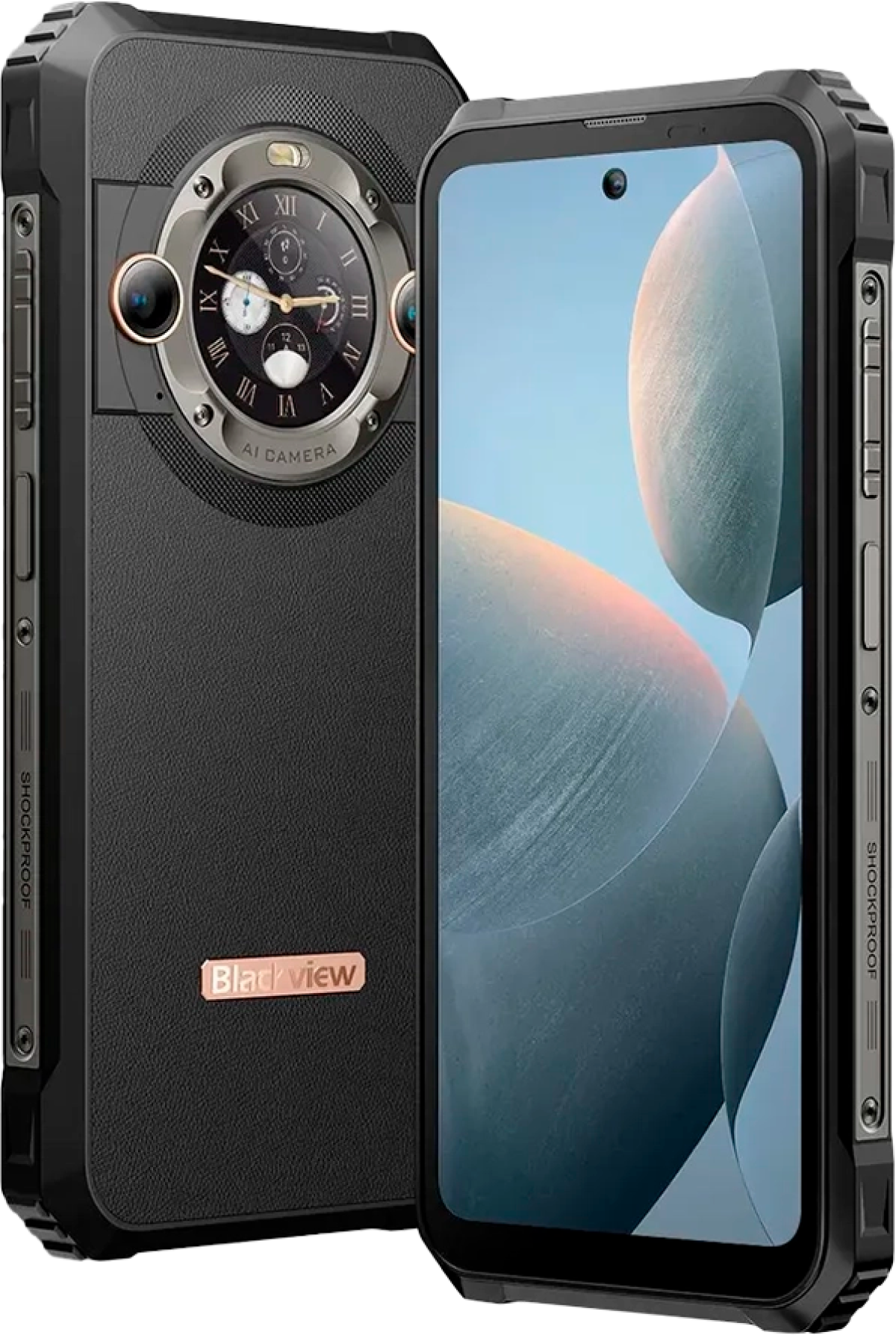 Смартфон Blackview BL9000, 6.78" 1080 x 2460, 12GB RAM, 512GB, Android 13, слот за SD карта, Черенна ниска цена с бърза доставка - BestPC.BG