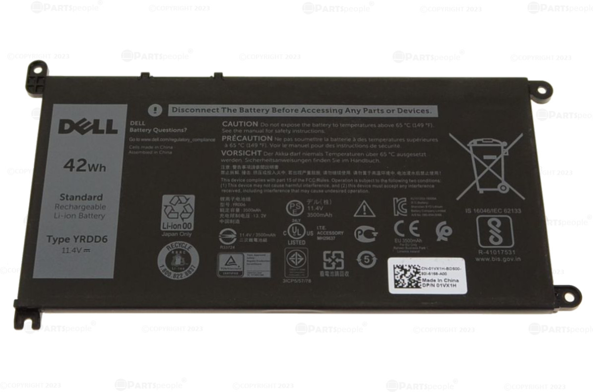 Батерия за лаптопи Dell, 3 клетки, 11.4V, 42Wh, Оригиналнана ниска цена с бърза доставка - BestPC.BG