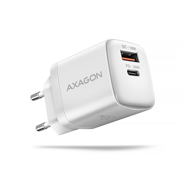 Принадлежност за смартфон USB-A-C Charger, 20W, PD3.0-QC4+, AXAGON ACU-PQ20Wна ниска цена с бърза доставка - BestPC.BG
