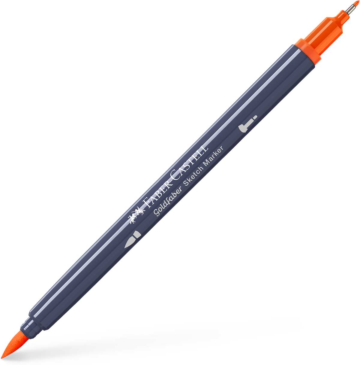 Faber-Castell Маркер Goldfaber Sketch, № 115, тъмно кадмиевооранжевна ниска цена с бърза доставка - BestPC.BG