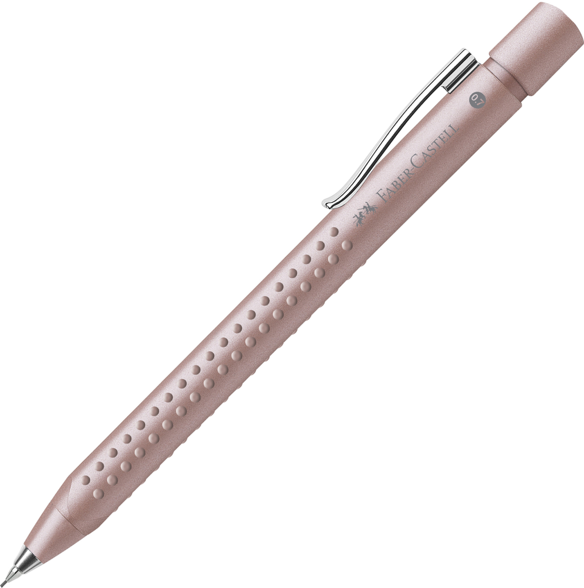 Faber-Castell Автоматичен молив Grip 2011, 0.7 mm, бледорозовна ниска цена с бърза доставка - BestPC.BG