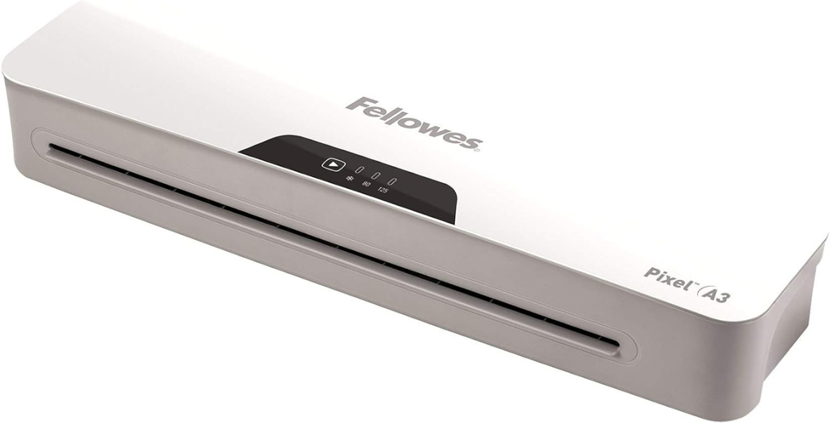 Продукт Fellowes Ламинатор Pixel A3, 230 V, за фолио до 125 микронана ниска цена с бърза доставка - BestPC.BG