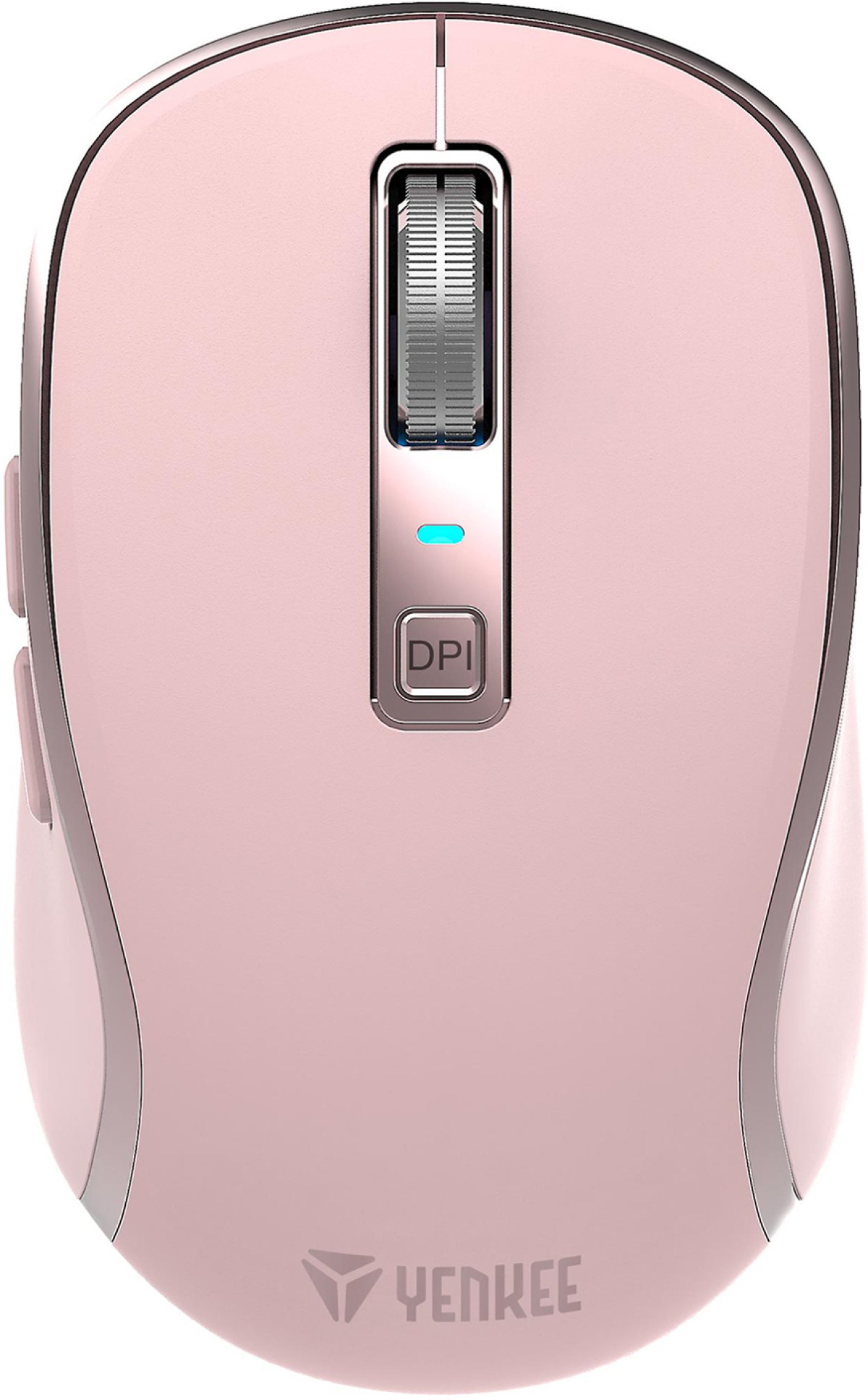 Мишка Yenkee YMS 2085PK, безжична, 2400 dpi, USB, 6 бутона, Li-Polymer, розована ниска цена с бърза доставка - BestPC.BG