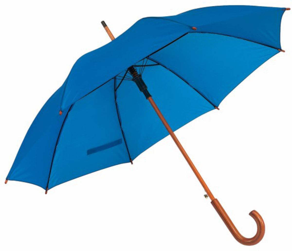 Продукт TOPS Чадър Tango, автоматичен, с дървена дръжка, синна ниска цена с бърза доставка - BestPC.BG