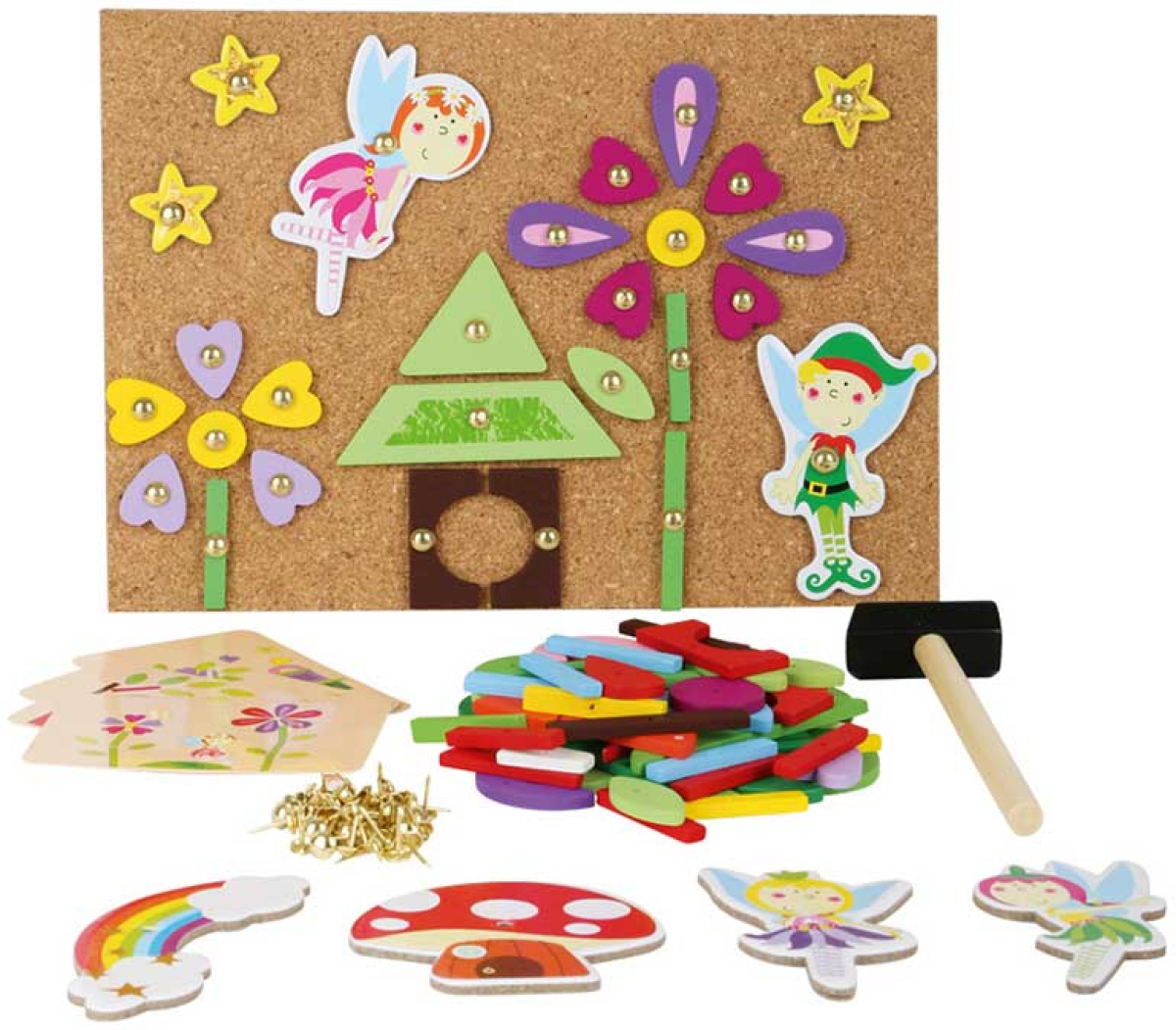 Small Foot Мозайка Феи, с чукче, дървенана ниска цена с бърза доставка - BestPC.BG