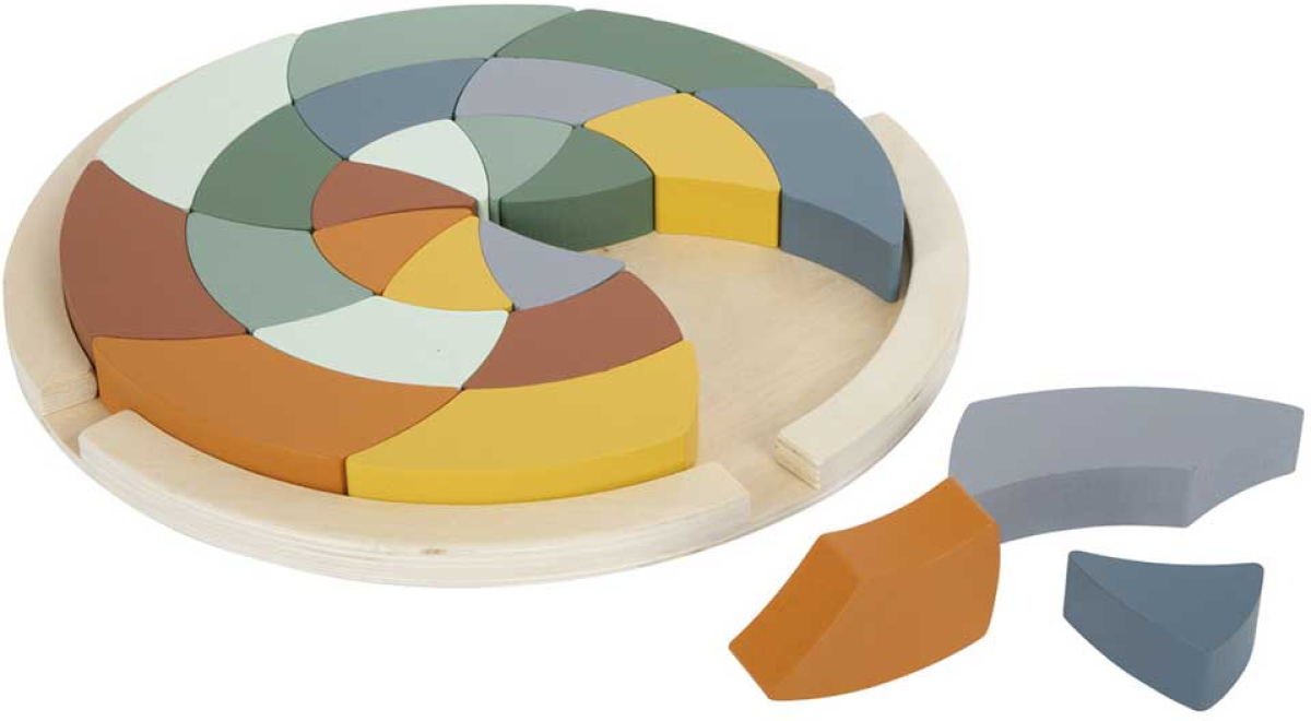 Small Foot Пъзел Сафари, дървен, с различни цветовена ниска цена с бърза доставка - BestPC.BG