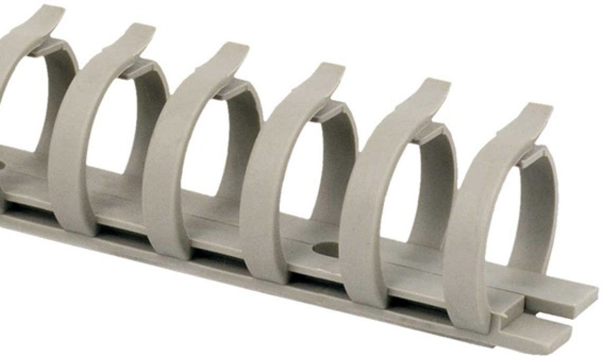 Аранжиращ панел Гребен за аранжиране на сноп кабели, диаметър 30мм, дължина 50смна ниска цена с бърза доставка - BestPC.BG