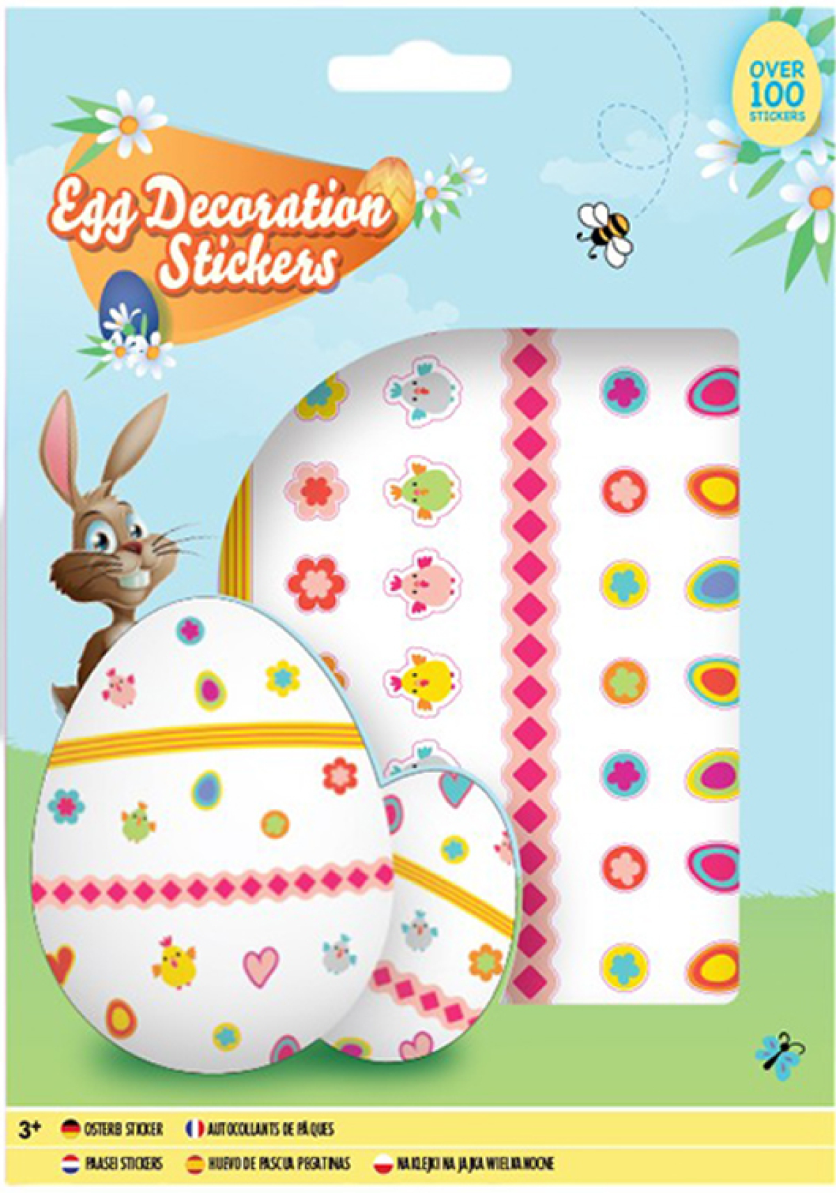 Moxy Стикери за декорация на великденски яйца - Цветяна ниска цена с бърза доставка - BestPC.BG