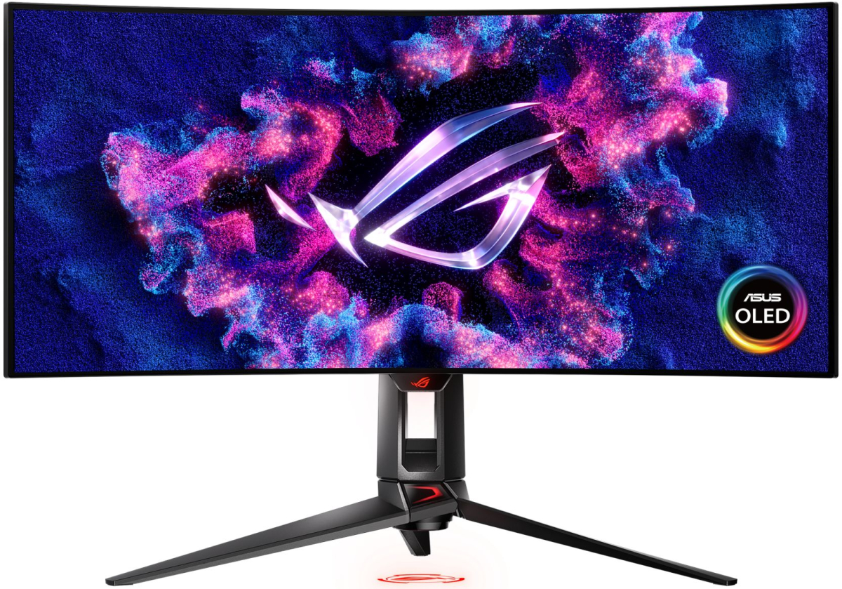 Монитор Asus ROG Swift OLED PG34WCDM 34" 3440 x 1440, 240Hz, 0.03ms, 2x HDMI, 1x DPна ниска цена с бърза доставка - BestPC.BG
