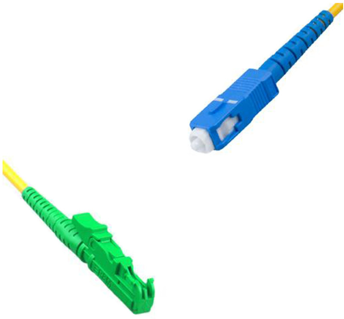 Оптична пач корда E2000-APC-SC-UPC, симплекс, сингъл мод OS2, 3 мм оптичен пач кабел,на ниска цена с бърза доставка - BestPC.BG