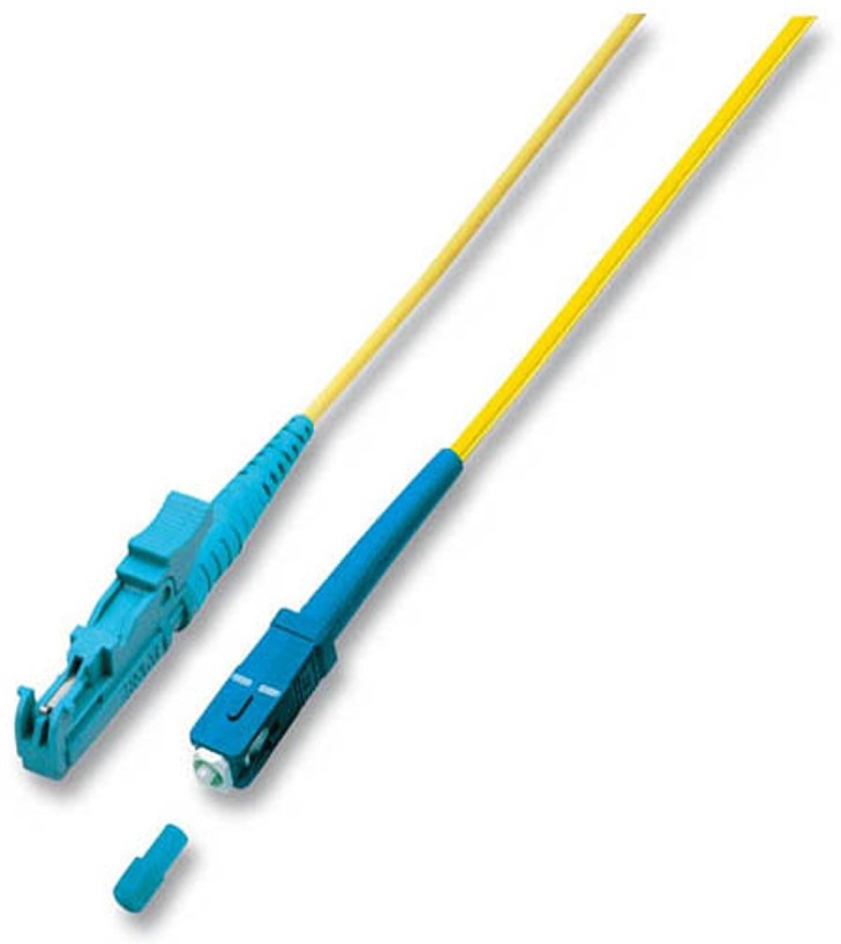 Оптична пач корда E2000-UPC-SC-UPC, симплекс, сингъл мод OS2, 3 мм оптичен пач кабелна ниска цена с бърза доставка - BestPC.BG