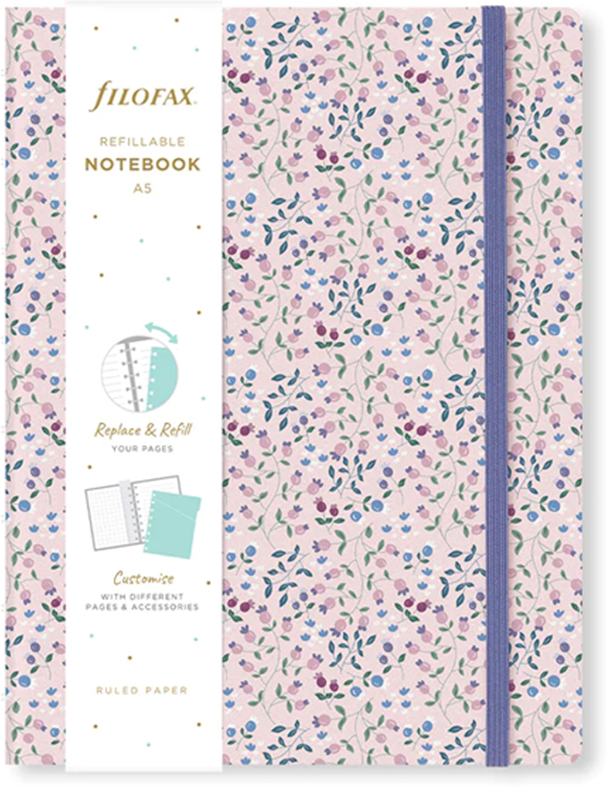 Filofax Тефтер Meadow, A5, розовна ниска цена с бърза доставка - BestPC.BG