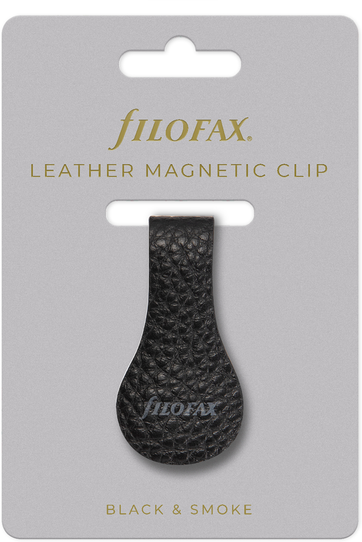 Filofax Клипс Leather, магнитен, черно-сивна ниска цена с бърза доставка - BestPC.BG
