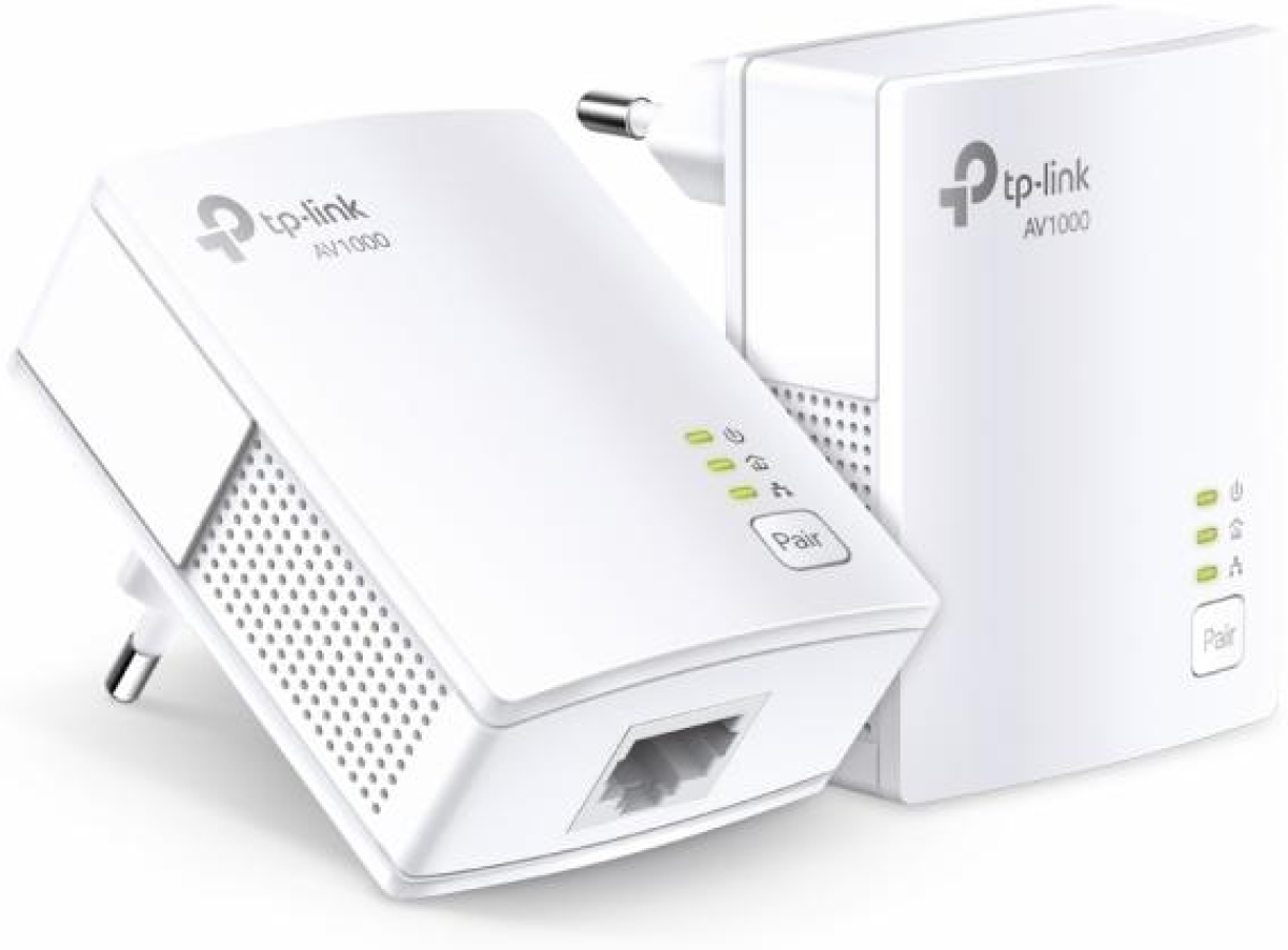 Пауърлайн продукти TP-Link TL-PA7017 KIT AV1000 Gigabit - 2 брояна ниска цена с бърза доставка - BestPC.BG