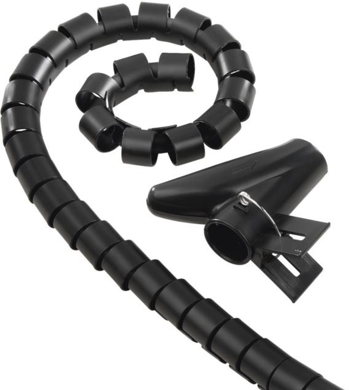 Продукт Шлаух спирала черна Easy Cover 2.5 m x 20 mm, 220996на ниска цена с бърза доставка - BestPC.BG