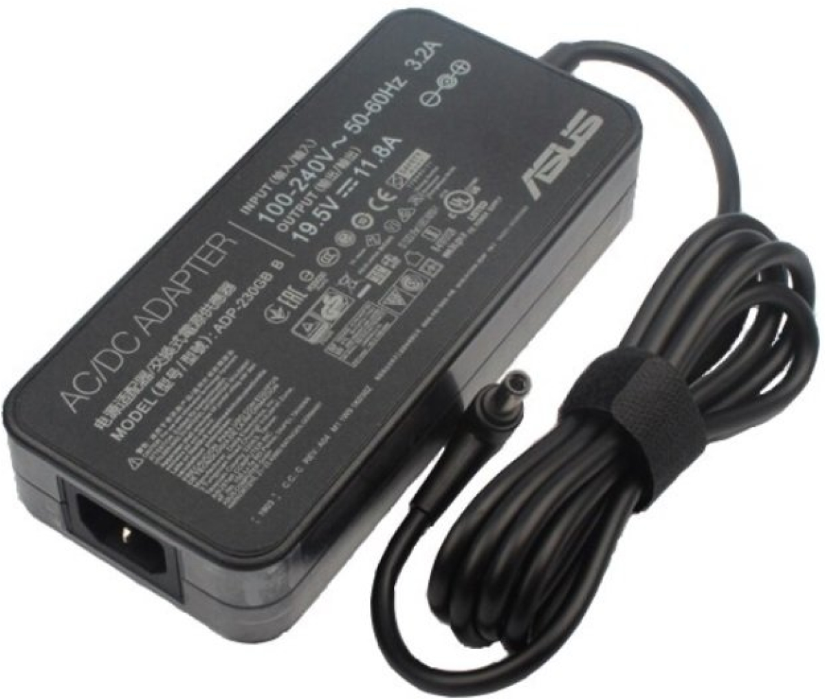 Захранване за лаптоп Asus, 230W, 19.5V, 11.8A, букса - 6.0мм 3.7ммна ниска цена с бърза доставка - BestPC.BG