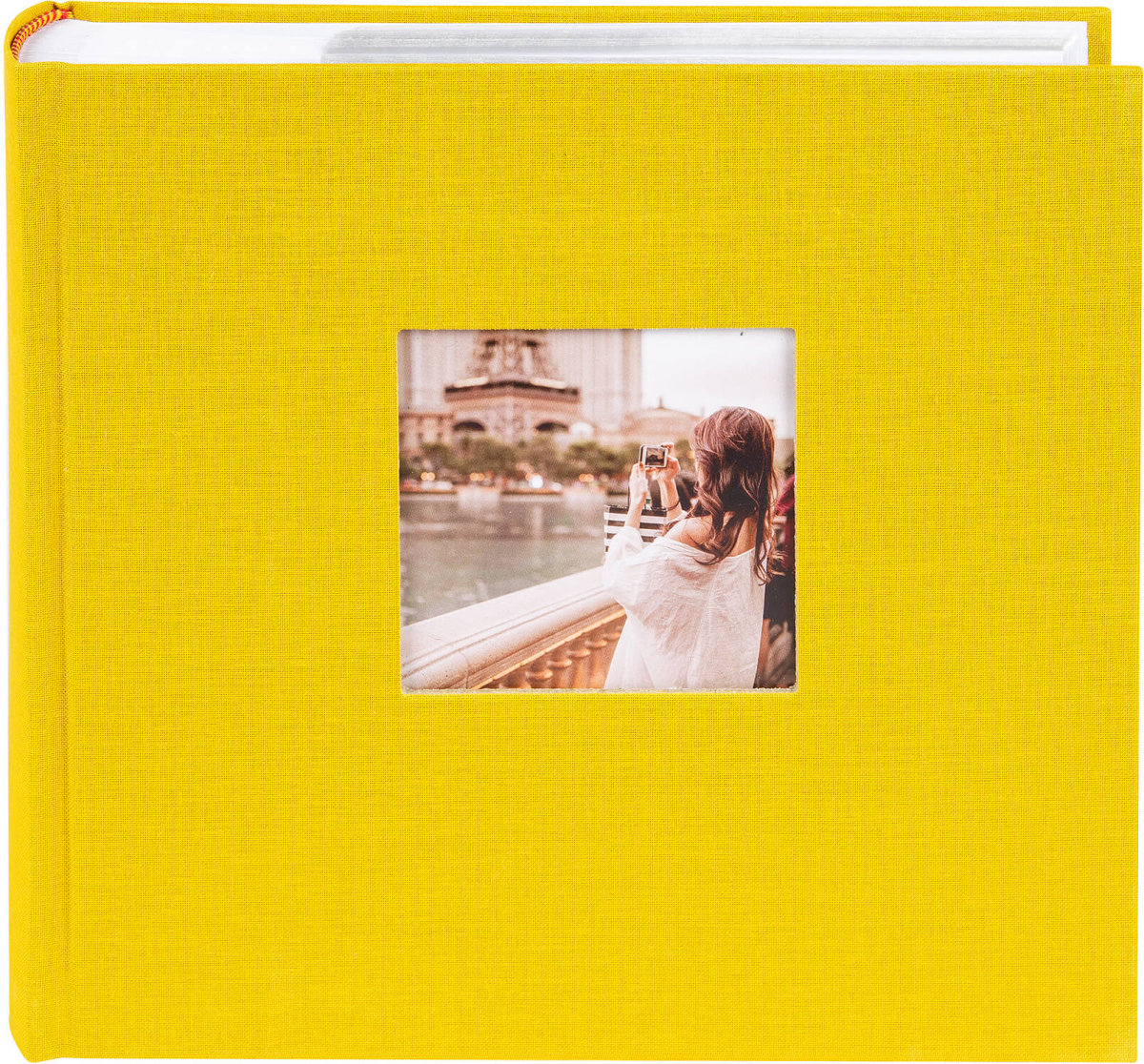Goldbuch Албум Bella Vista, за 200 снимки, с джобове, 10 х 15 cm, горчицана ниска цена с бърза доставка - BestPC.BG