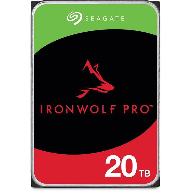 HDD NAS SEAGATE IronWolf ST20000NT001, 20TB, 256MB Cache, SATA 6.0Gb-sна ниска цена с бърза доставка - BestPC.BG