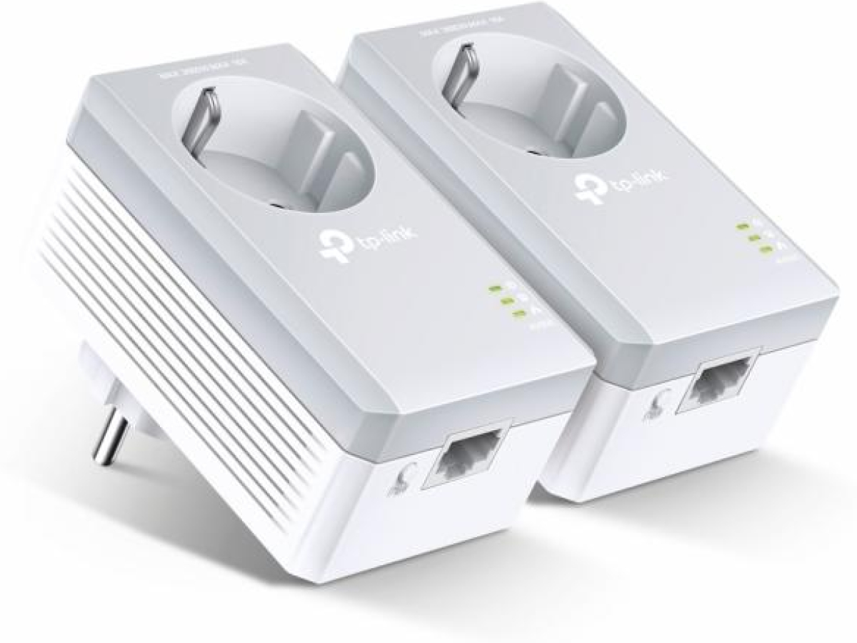 Пауърлайн продукти TP-Link TL-PA4010P KIT 2 бр с изведен контактна ниска цена с бърза доставка - BestPC.BG