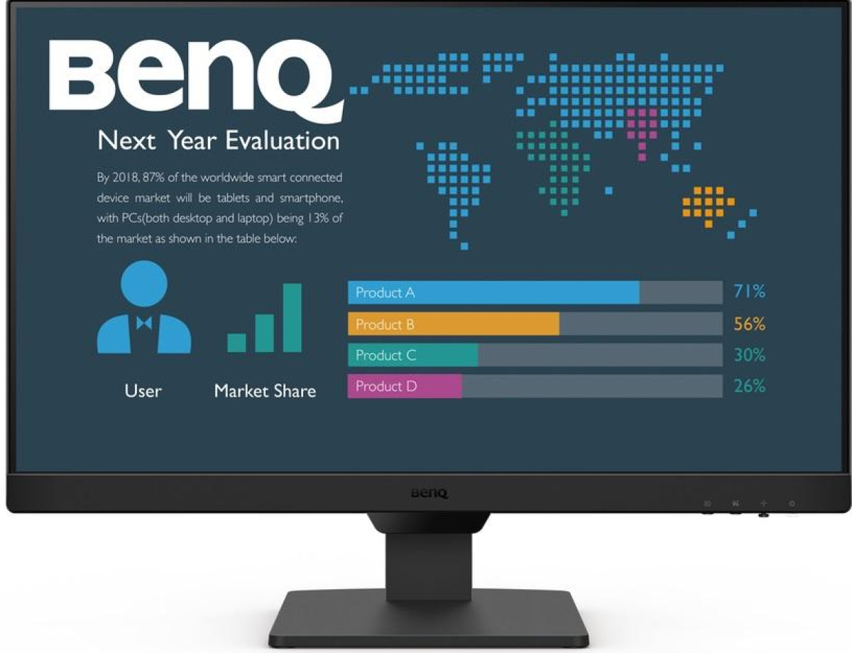 Монитор BenQ BL2490, 24 IPS FHD, 100Hz, HDMI, DPна ниска цена с бърза доставка - BestPC.BG