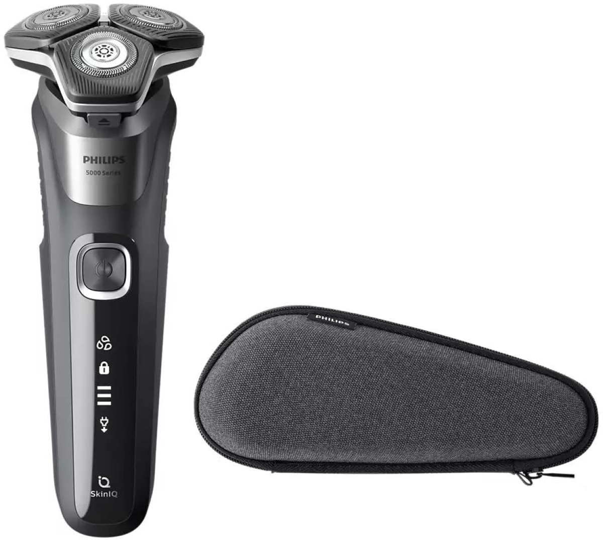Philips Series 5000, Глави SH71, Li-ion, Бързо зареждане, SteelPrecision, Сивна ниска цена с бърза доставка - BestPC.BG