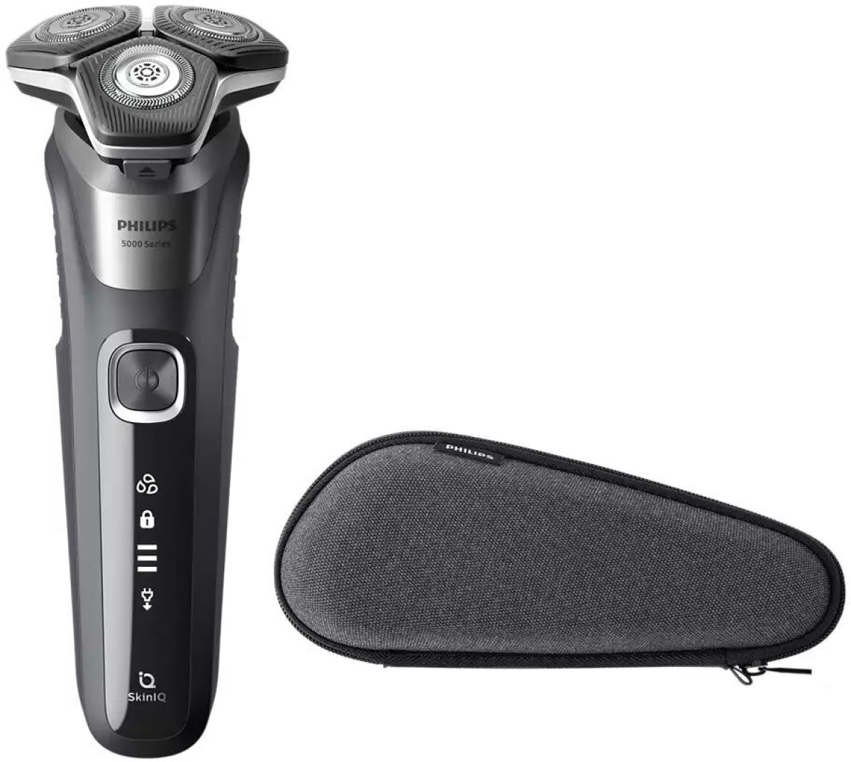 Тример Philips Series 5000, Глави SH71, Li-ion, Бързо зареждане, SteelPrecision, Сивна ниска цена с бърза доставка - BestPC.BG