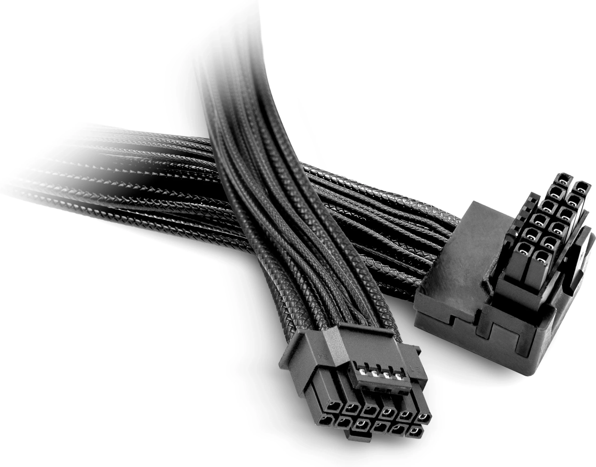 be quiet! модулен кабел Modding Cable 600W - 12V-2X6 - 12VHPWR - CH-7710на ниска цена с бърза доставка - BestPC.BG