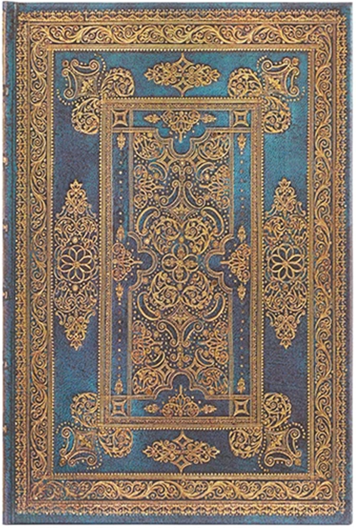 Paperblanks Тефтер Blue Luxe, Mini, широки редове, твърда корица, 88 листана ниска цена с бърза доставка - BestPC.BG