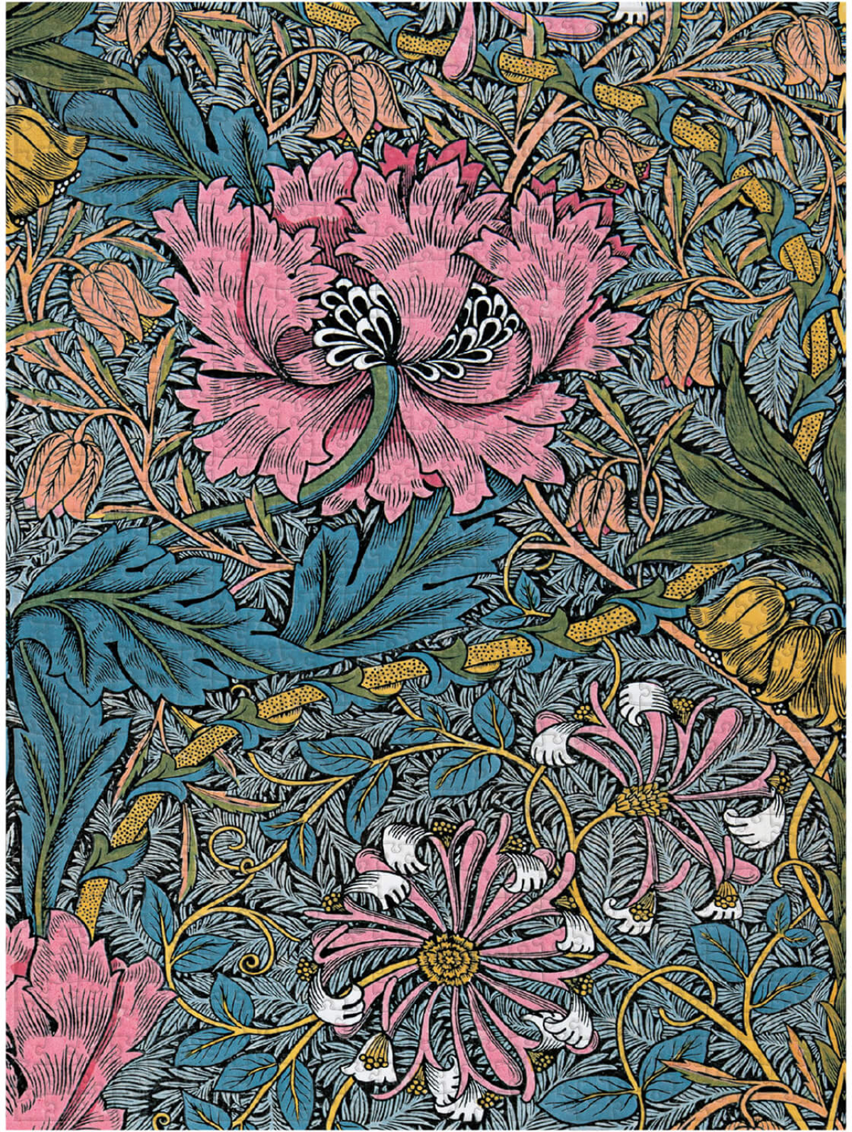 Paperblanks Пъзел William Morris Pink Honeysuckle, 1000 частина ниска цена с бърза доставка - BestPC.BG