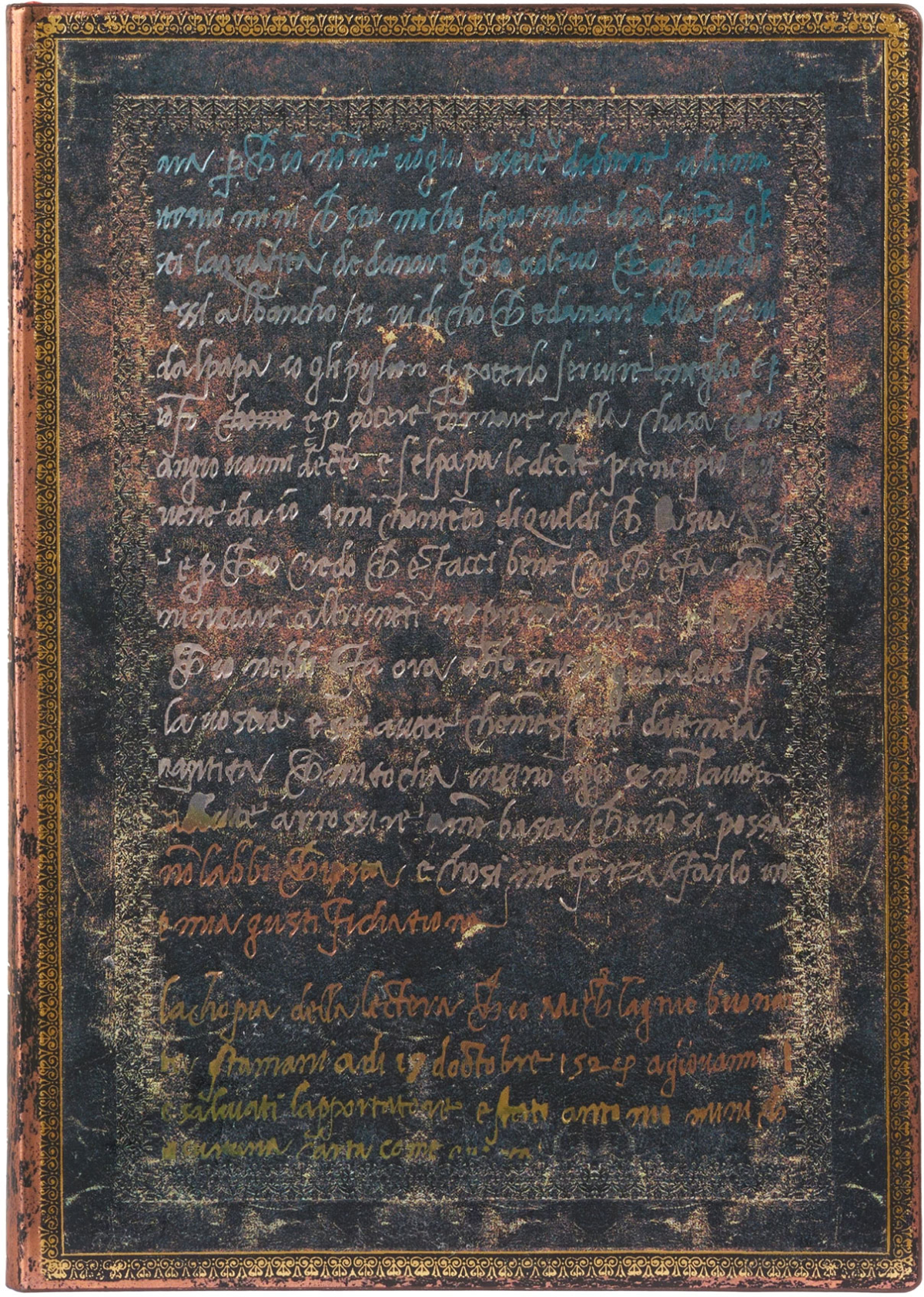 Paperblanks Тефтер Michelangelo, Midi, широки редове, мека корица, 88 листана ниска цена с бърза доставка - BestPC.BG