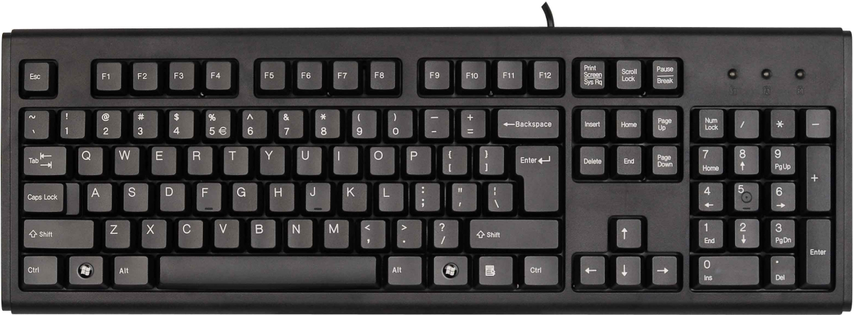 Клавиатура A4Tech KM-720, 1.5 метра USB кабел, Кирилизация, 12 FN Мултимедийни бутони, Черенна ниска цена с бърза доставка - BestPC.BG