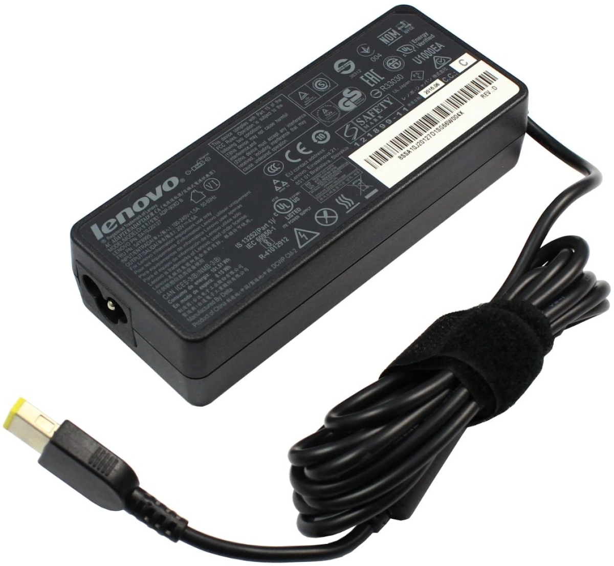 Захранване за лаптоп Lenovo, 90W/20V/4.5A, букса - Правоъгълна буксана ниска цена с бърза доставка - BestPC.BG