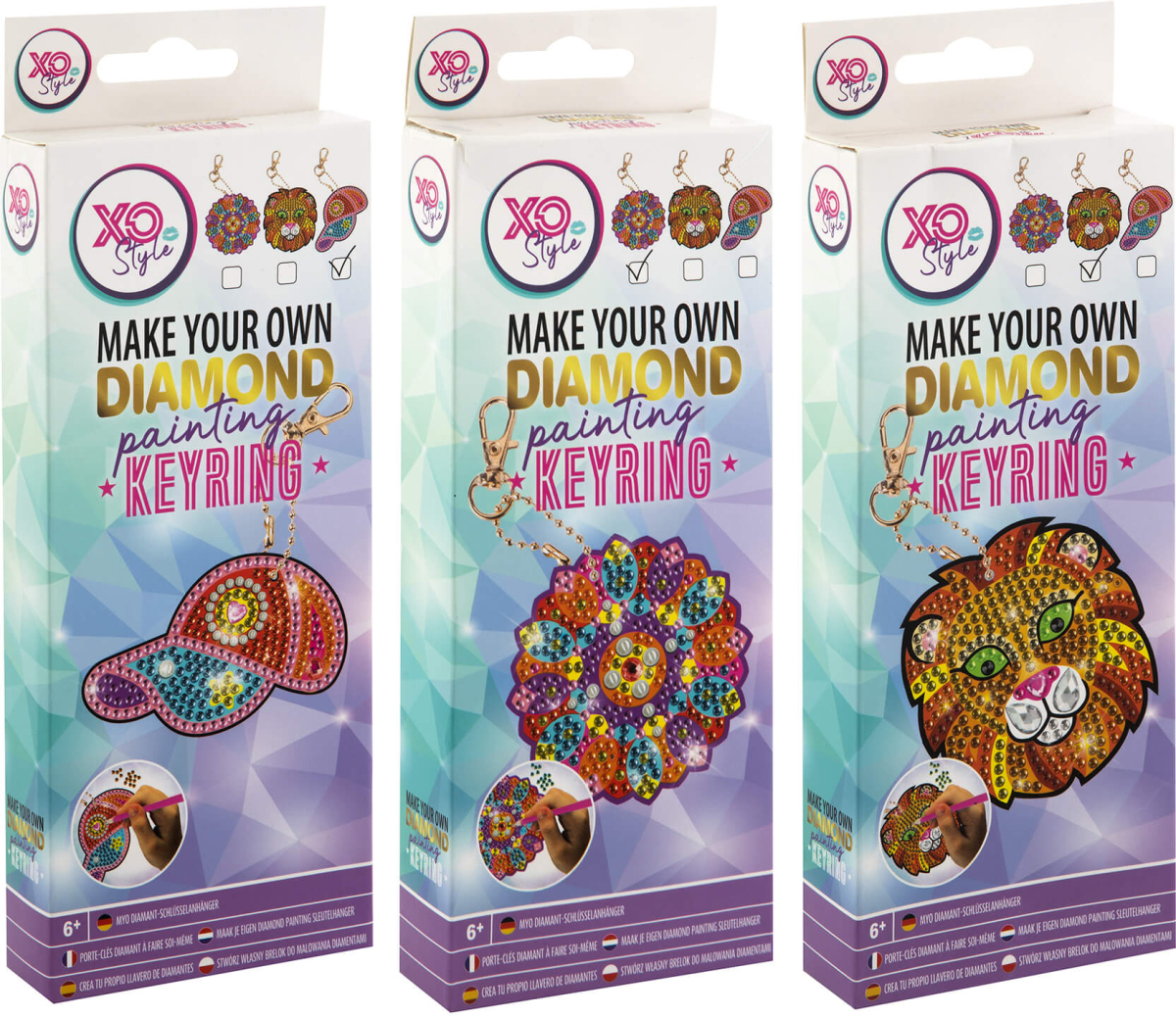 Moxy Ключодържател за рисуване с мъниста, асорти, 48 брояна ниска цена с бърза доставка - BestPC.BG