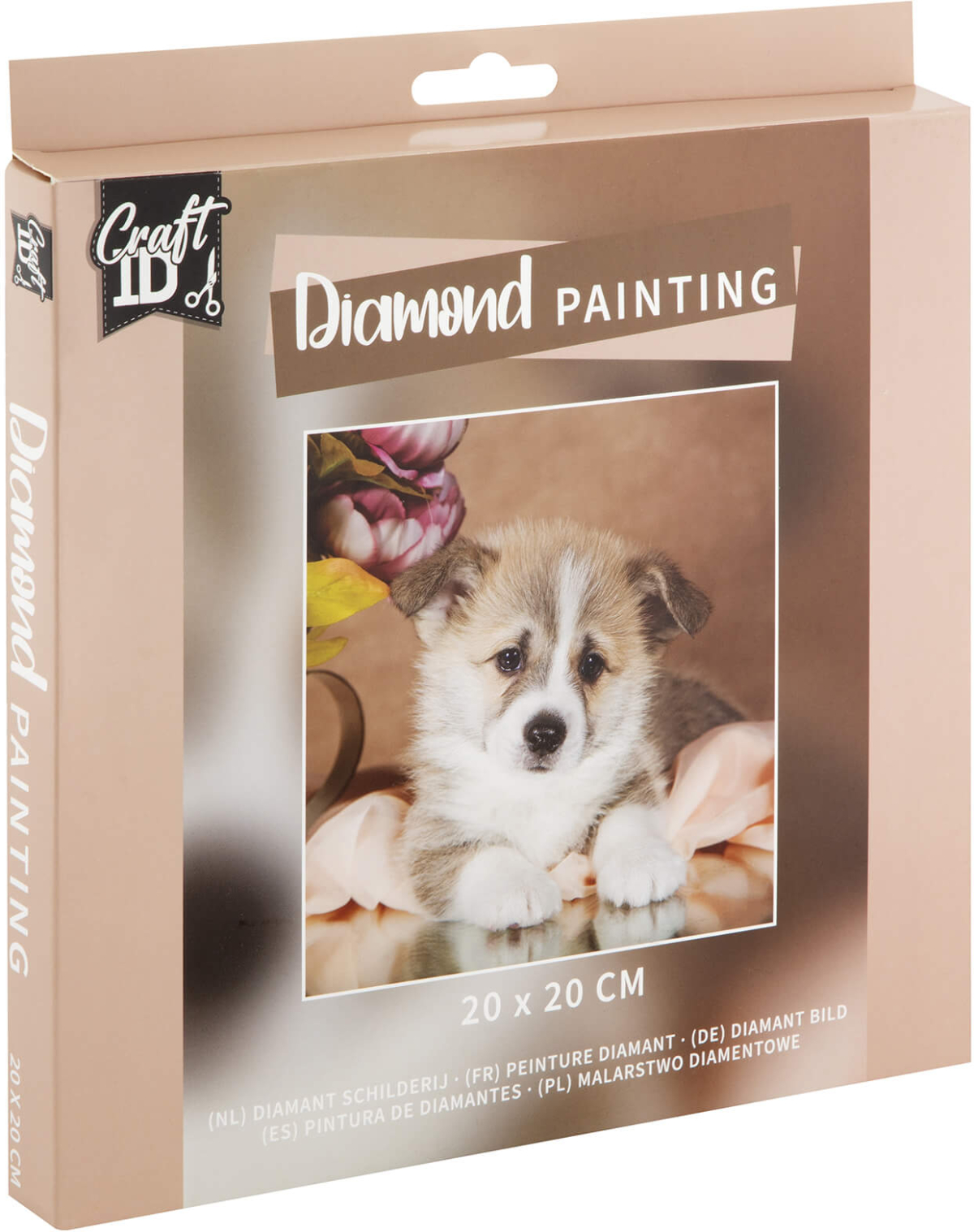 Craft ID Рисуване с мъниста - Куче, 20 х 20 cmна ниска цена с бърза доставка - BestPC.BG