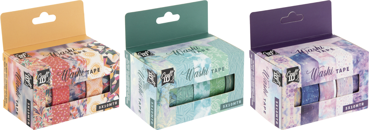 Grafix Самозалепваща се лента, с мотиви за декорация, широчина 15 мм., 5 брояна ниска цена с бърза доставка - BestPC.BG