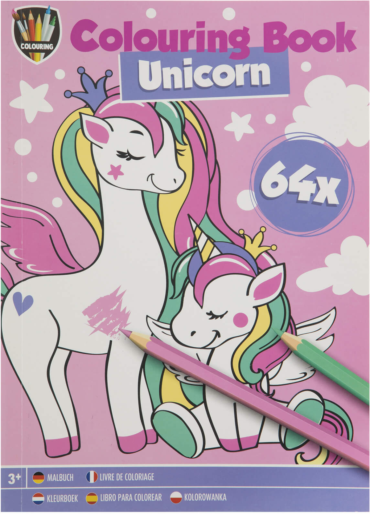 Moxy Книжка за оцветяване Еднорог, А5, 64 страницина ниска цена с бърза доставка - BestPC.BG