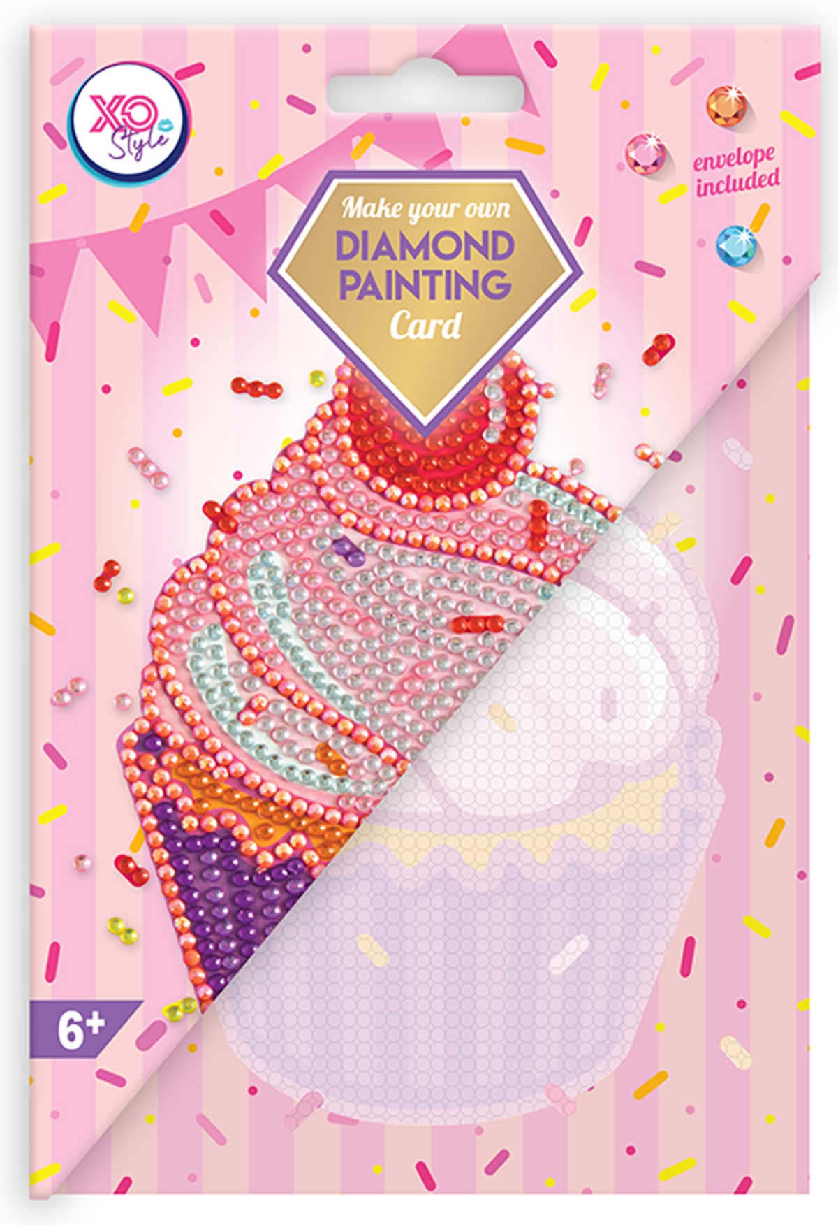 Moxy Картичка Къпкейк, за рисуване с мънистана ниска цена с бърза доставка - BestPC.BG