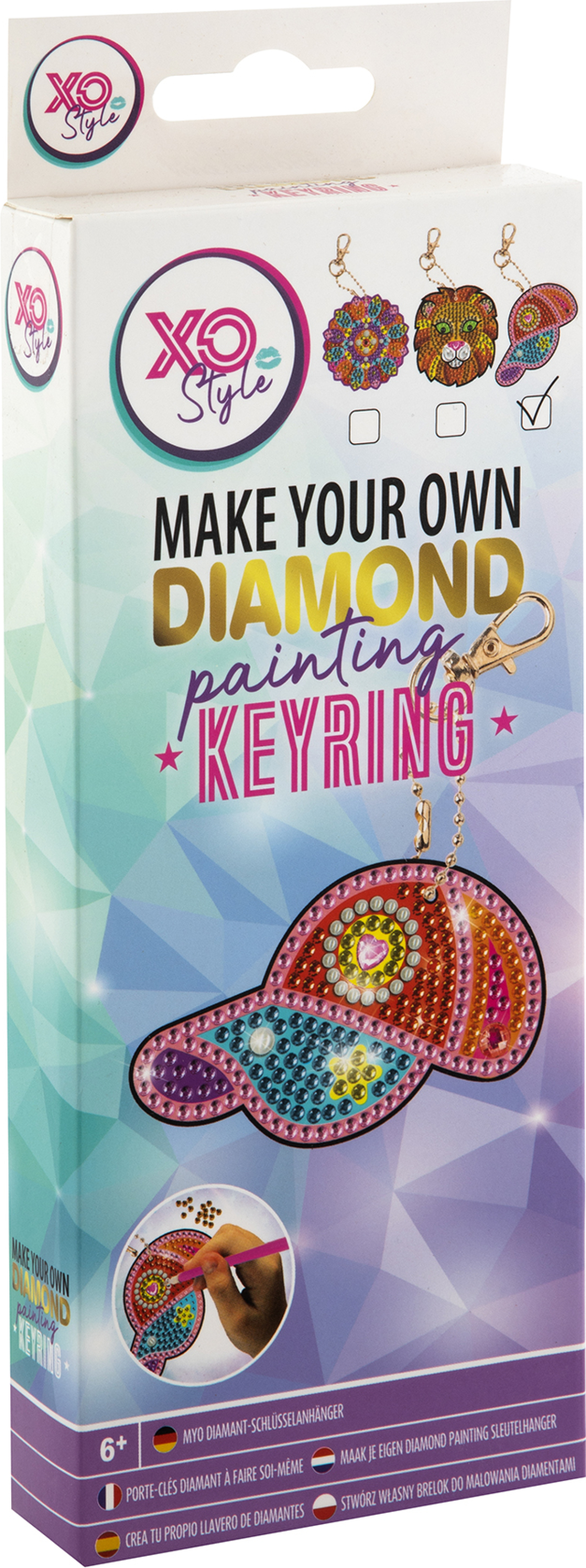 Moxy Ключодържател Шапка, за рисуване с мънистана ниска цена с бърза доставка - BestPC.BG