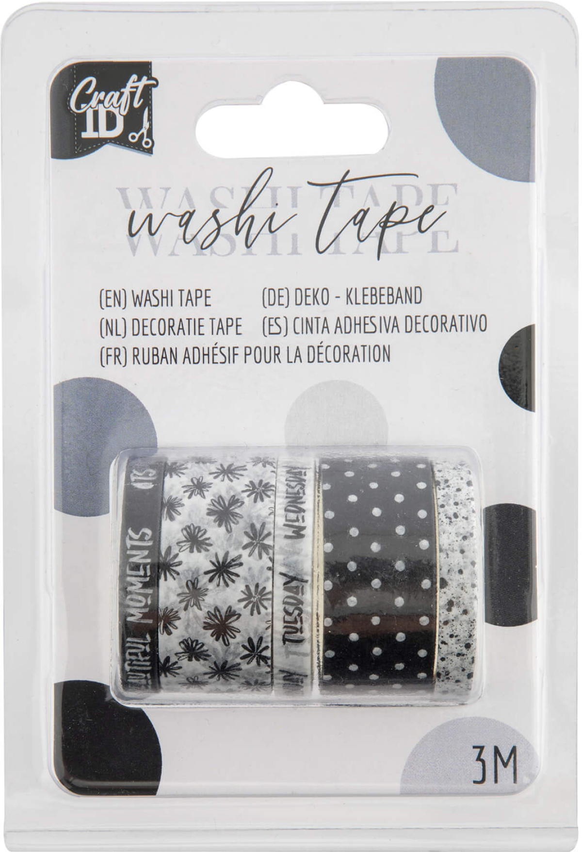 Grafix Самозалепваща се лента, с мотиви за декорация, дължина 3 m, 3 брояна ниска цена с бърза доставка - BestPC.BG